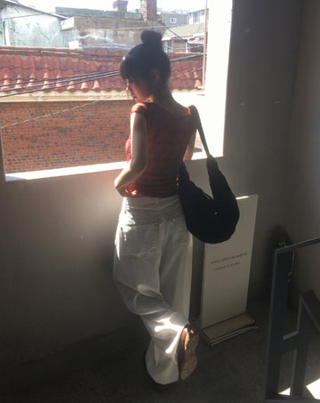 Leon Pleated Big Cross Bag